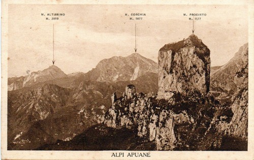 277 alpi apuane - ,