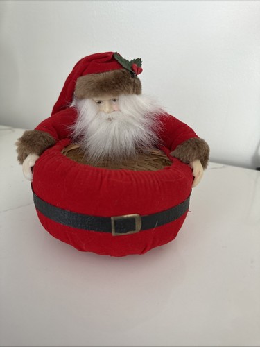 Peluche vintage testa babbo - peluche,