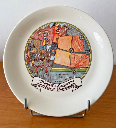 Piatto ceramica simone - piatto,