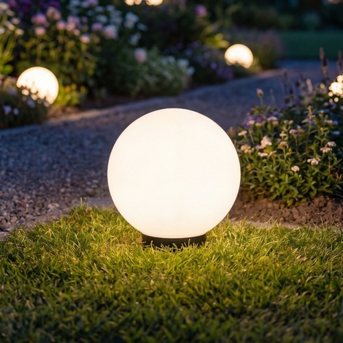 Sfera lampade giardino - lampade, da