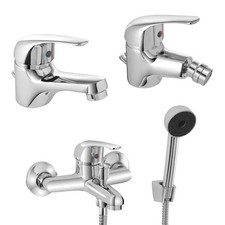 Set rubinetti lavabo bidet e