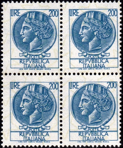 1976 lire 200 siracusana - lire,