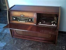 Mobile Radio SCHAUB LORENZ con giradischi anni 50/60 