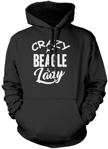 Crazy beagle lady felpa - crazy,