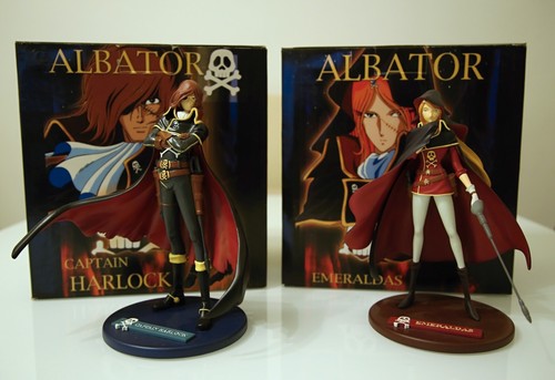 Set statue capitan harlock - statue,
