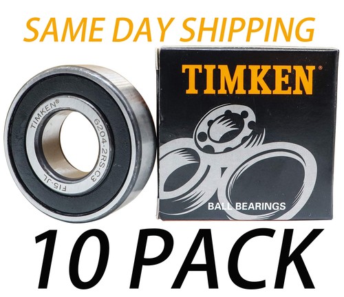 10pz timken 6204 2rsc3 - 10pz, 6204-2rsc3