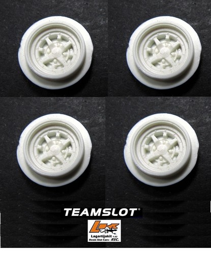 Team slot 4x tapacubos - ,