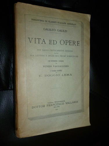 Galileo galilei vita - galilei, e