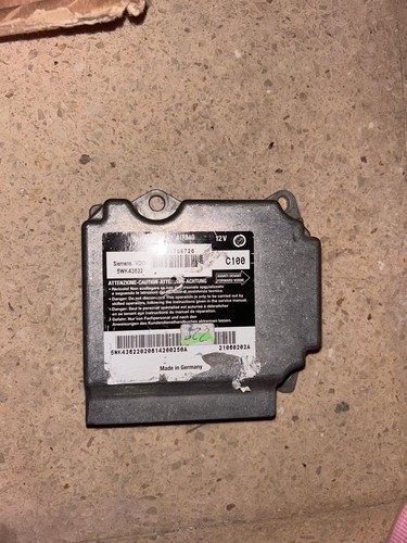 Centralina airbag fiat - centralina,