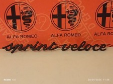 ALFA ROMEO SCRITTA "SPRINT