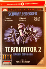 TERMINATOR 2 IL GIORNO DEL GIUDIZIO (1991) Arnold Schwarzenegger DVD EX NOLEGGIO