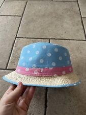 Cappello Bimba Vintage paglia e Cotone