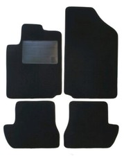 Set Tappetini Tappeti Auto in Moquette per Citroen C2 dal 2003 al 2010, neri