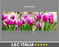 Purple Tulips QUADRO MODERNO