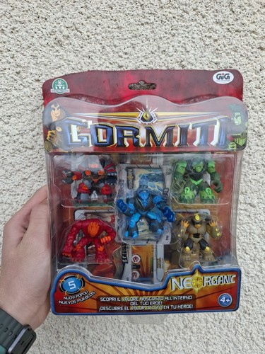 Gormiti neorganic blister - gormiti, 5