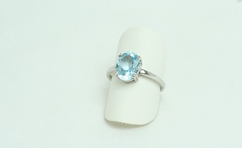 Anello donna solitario in - anello,