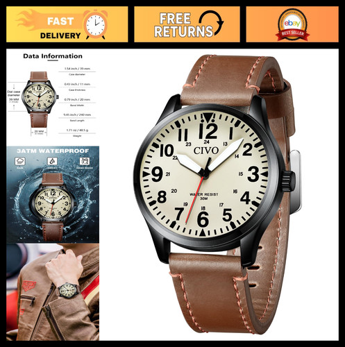 Orologio militare impermeabile - militare,