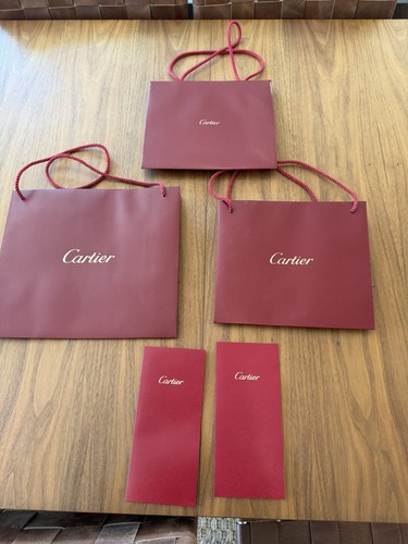 Cartier shopping bags two - bags, +