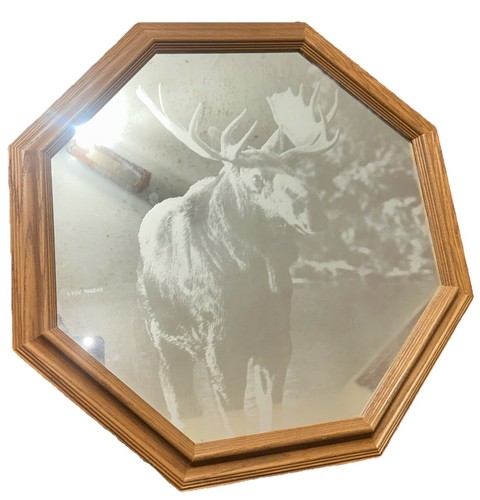 Specchio ottagonale vintage