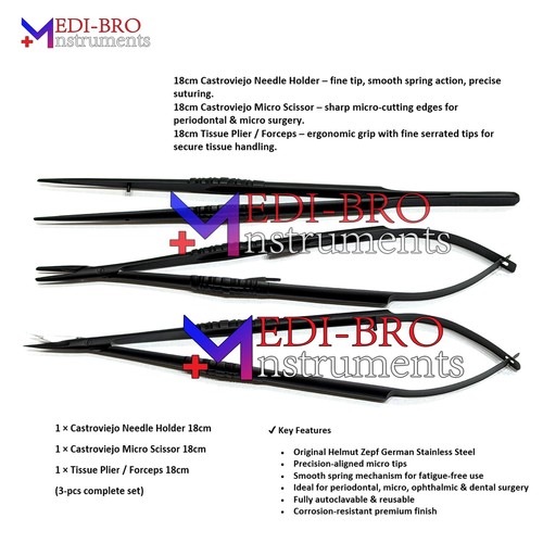 Helmut zepf castroviejo set - helmut,
