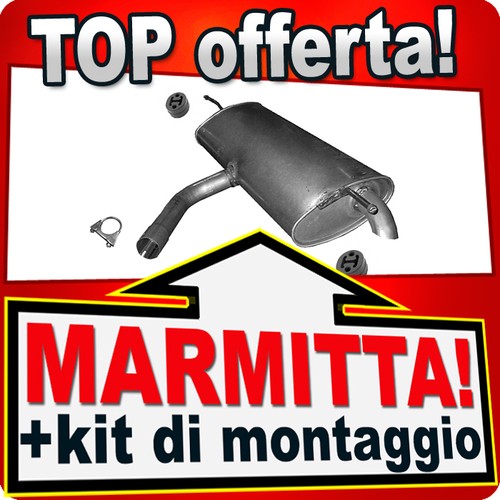 Silenziatore posteriore per - silenziatore,