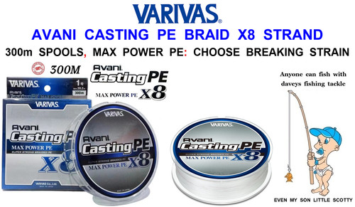Varivas avani casting treccia - casting,