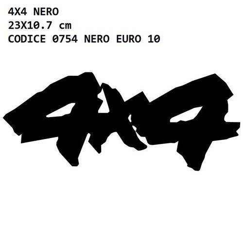 Adesivo 4x4 cinghiale - adesivo,