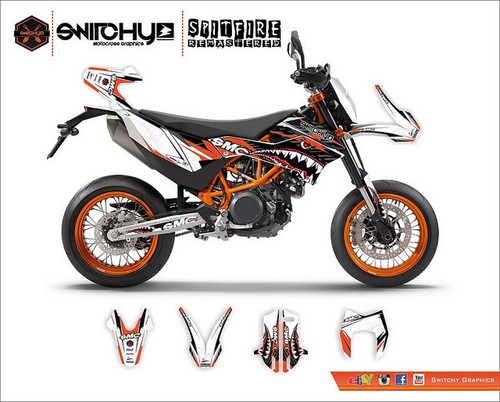 Kit adesivi grafica spitfire - kit,