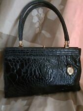  Borsa donna Nieri Argenti, pregiata,  in PELLE di TARTARUGA, originale, anni 60