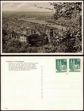 Cartolina Heidelberg primavera 1962