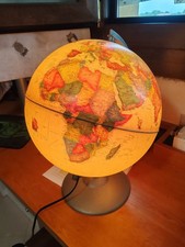 MAPPAMONDO GEOGRAFICO GLOBO LUMINOSO NOVA RICO ANTIQUUS 30cm