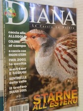 DIANA 10 2001 Starne Segugi Allodola Setter inglese Colombacci Trofeo IWA Caccia