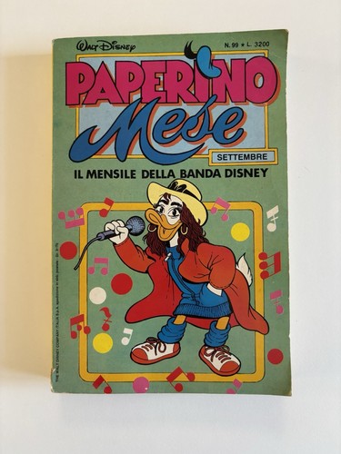 Paperino mese settembre 99 - paperino,