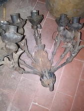 Candelabro Da Parete In Ferro