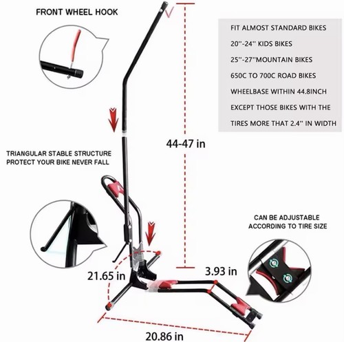 Supporto bici verticale - bici,