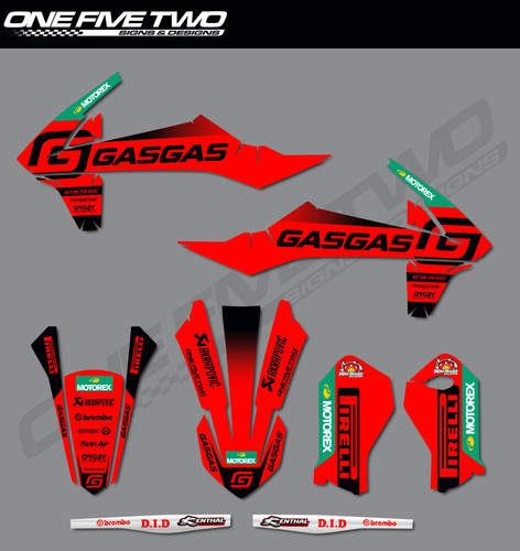 Kit assetto grafica gasgas - kit,