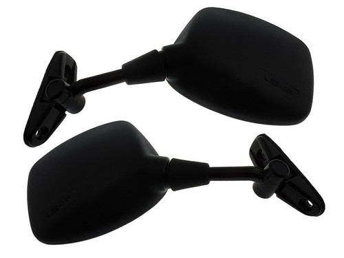 Coppia specchietti neri