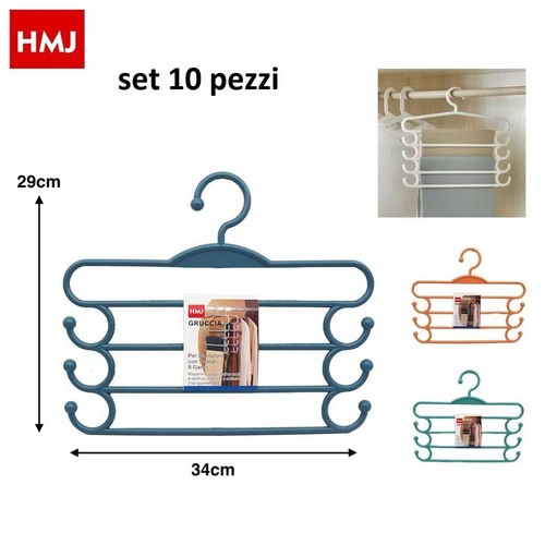 Set pezzi gruccia - set, 10