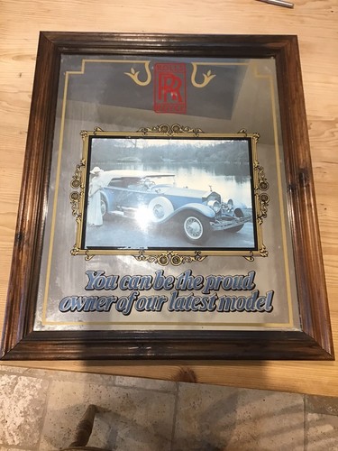 Large rolls royce - rolls, mirror