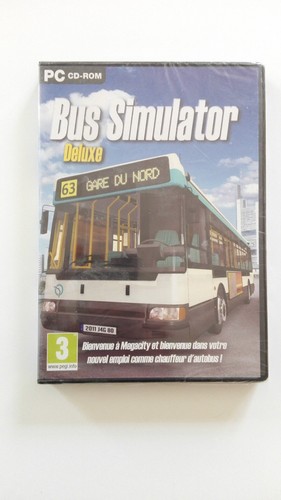 Bus simulator deluxe neuf - bus, neuf!