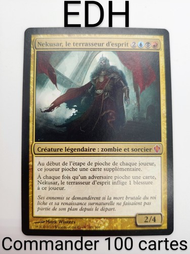 Mtg commander deck nekusar - deck, le