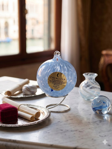 Palla natale vetro di - natale,