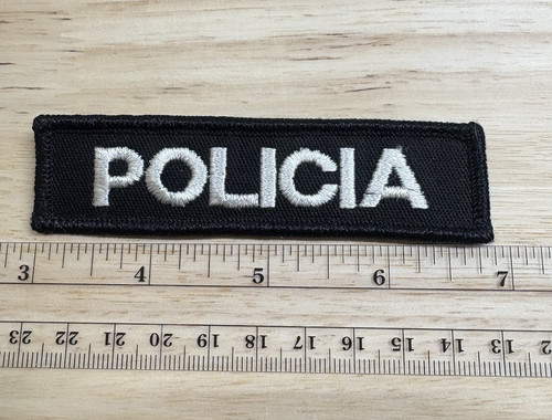 Patch scheda polizia - , uniforme