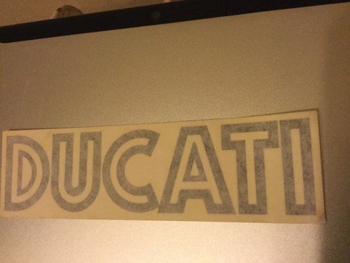 Adesivo originale ducati