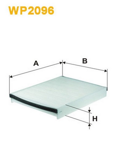 Wp2096 filtro abitacolo per - wp2096,