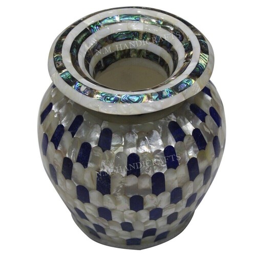 Vaso fiori marmo bianco - bianco, 24"