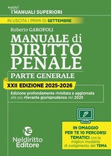 Manuale superiore di diritto penale 2025-2026. Concorso magistratura e concorsi 