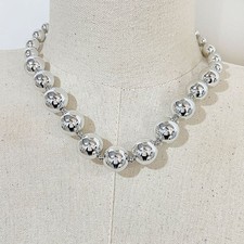 Collana con sfere perline - con,
