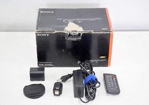 Sony fdr ax100 con - sony, 4k