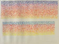 Piero DORAZIO (Roma 1927–Perugia 2005) Litografia astratta cm 50x70 anno 1975